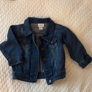 Carter's Dark Denim Jean Jacket - Blue